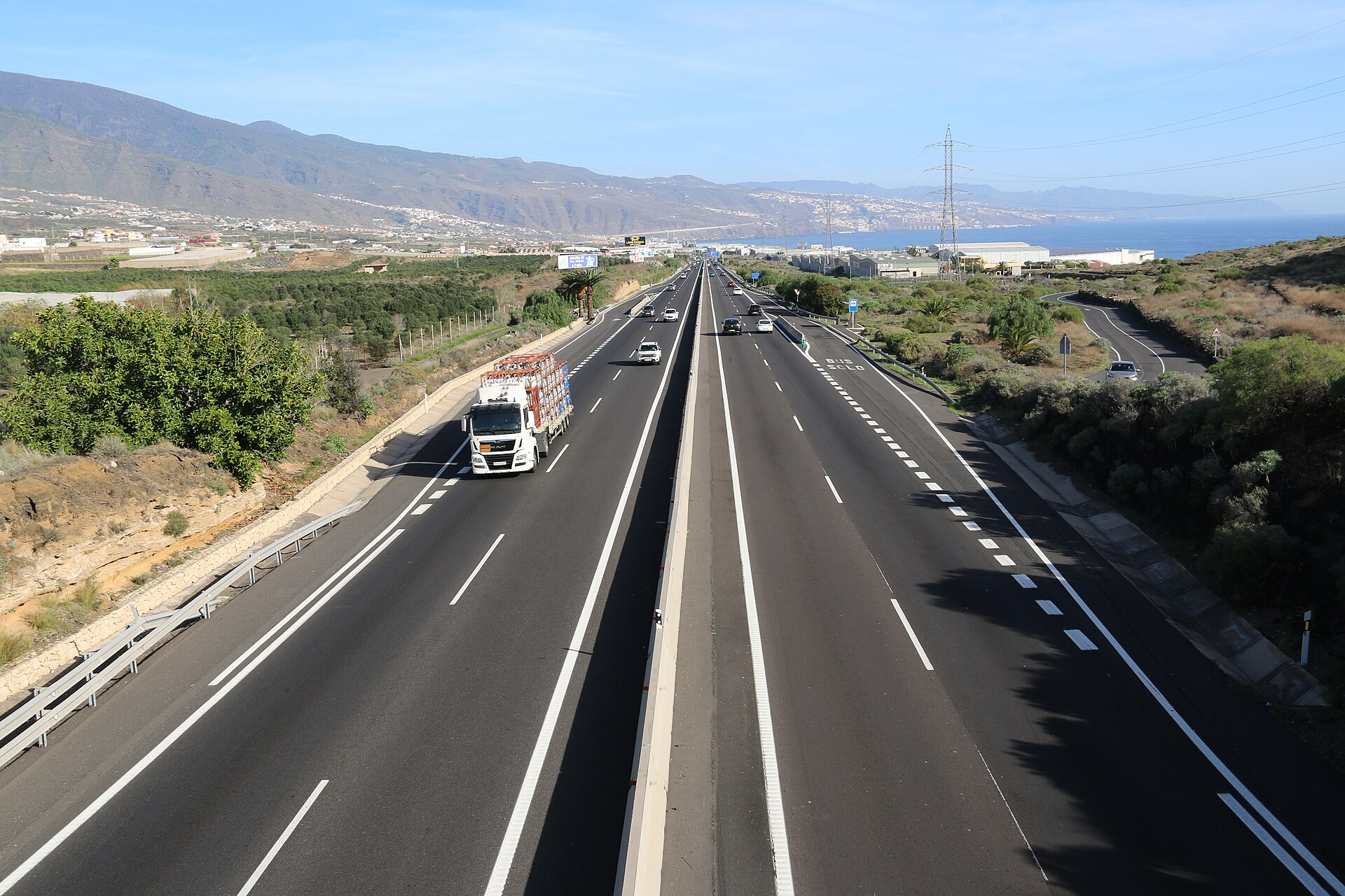TF-1 motorway, Tenerife